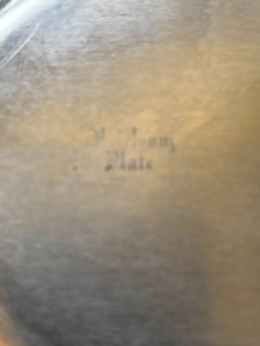 Vintage Heirloom Plate Silver Plated Oval Serving Platter
